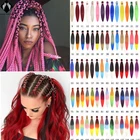 Синтетические удлинители волос lameRetardant для кос Омбре, плетеные волосы, низкотемпературные волосы, оптовая продажа, волосы Kanekalons