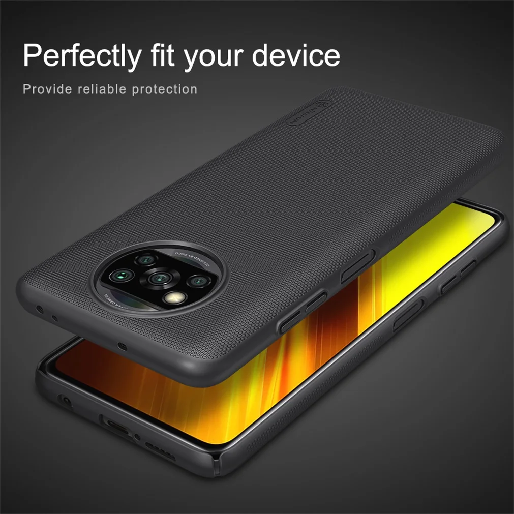 Чехол для Xiaomi Poco X3 NFC матовый защитный чехол Nillkin nfc | Мобильные телефоны и