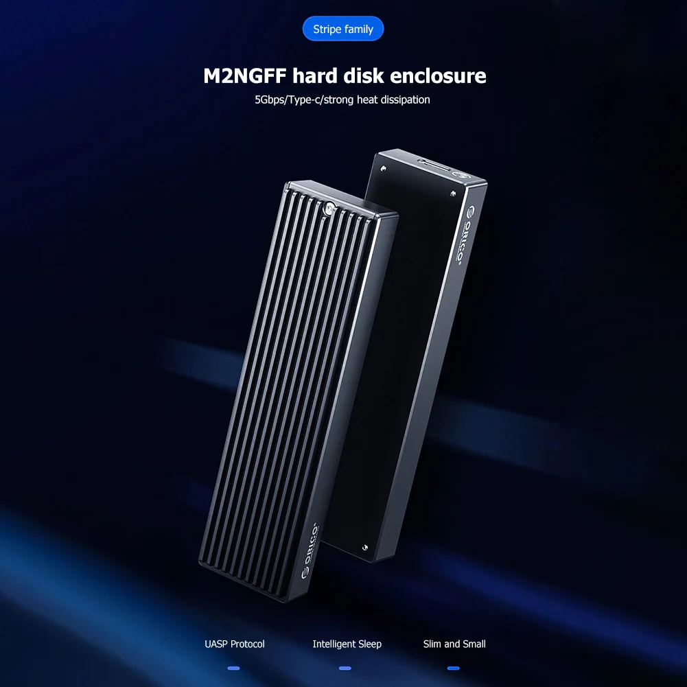 ORICO Type-C M.2 NVME SSD Enclosure USB 3.1 10Gbps/5Gbps Solid State Disk Box Case Caddy Support 2230 2242 2260 2280 | Компьютеры и