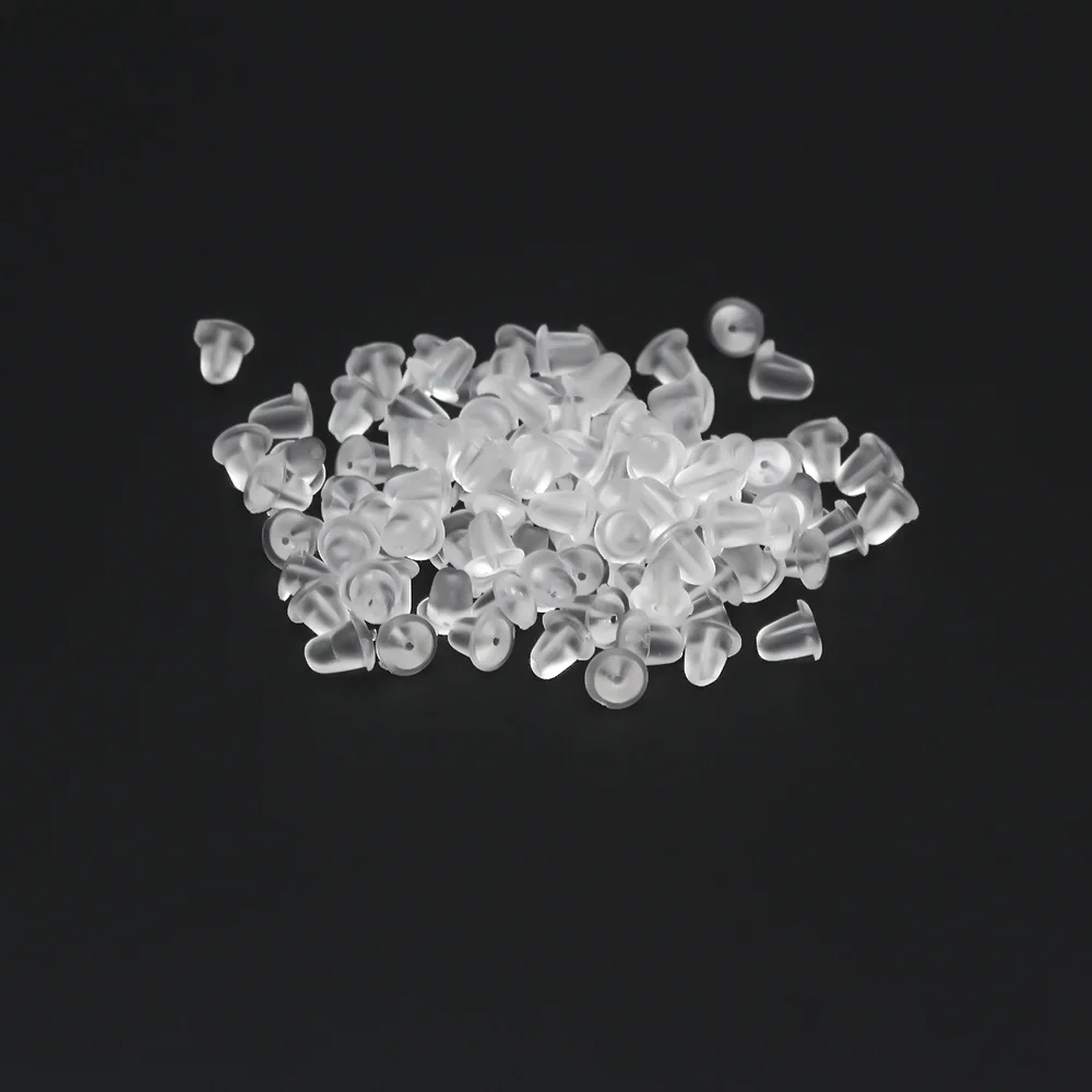 Пластиковые застежки для сережек MEIBEADS 200 шт./лот фурнитура женских сделай сам