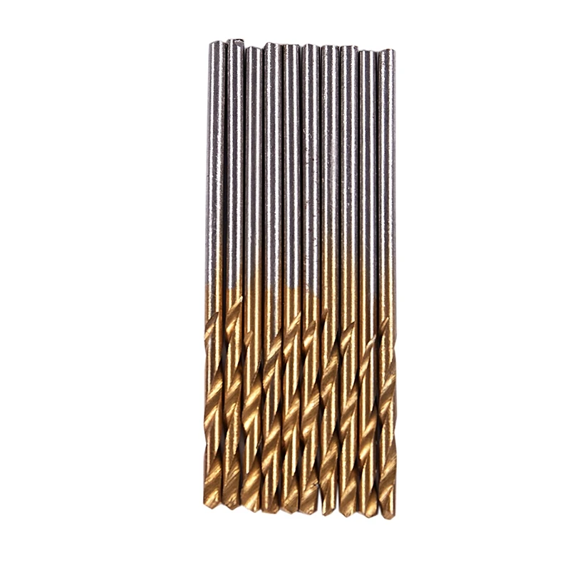 

50Pcs 1/1.5/2.0/2.5/3mm Titanium Coated HSS Drill Bit Set