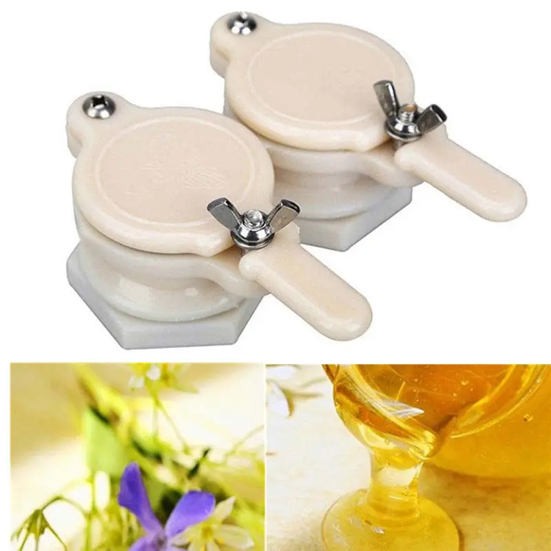 1 шт. пластиковый пчелиный мед задвижки Пчеловодство розлива экстрактор