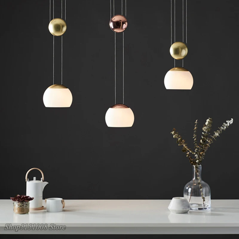 Nordic led подвесные светильники для ресторана кухни Подвесная лампа подвесной