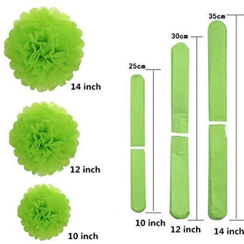 Бумажные помпоны бумажные цветы идеально подходят для украшения на свадьбу день