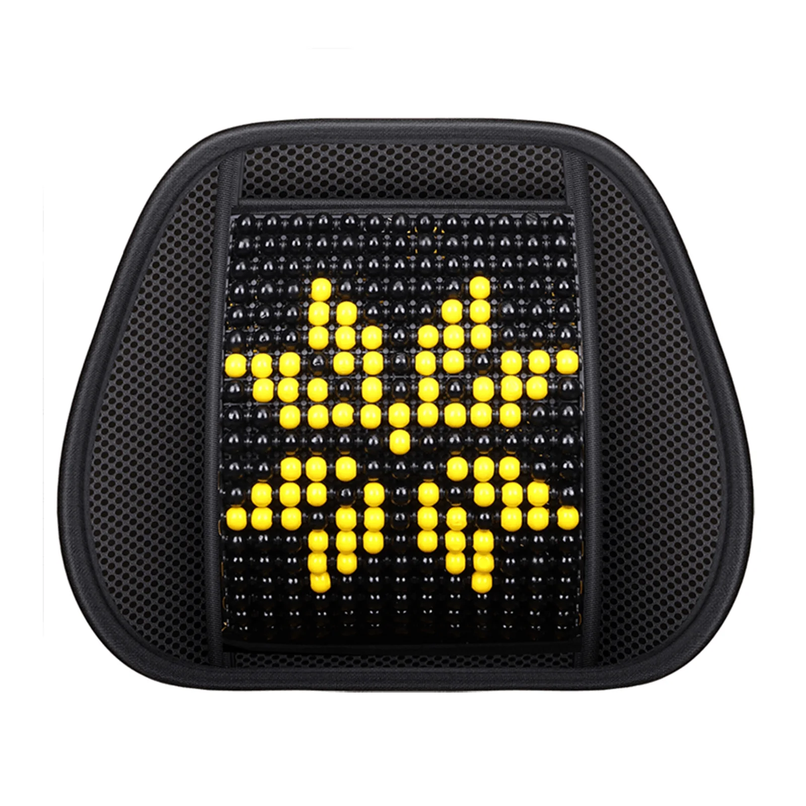 Автомобильная подушка для поясницы дышащий массажный аксессуар спины на лето |