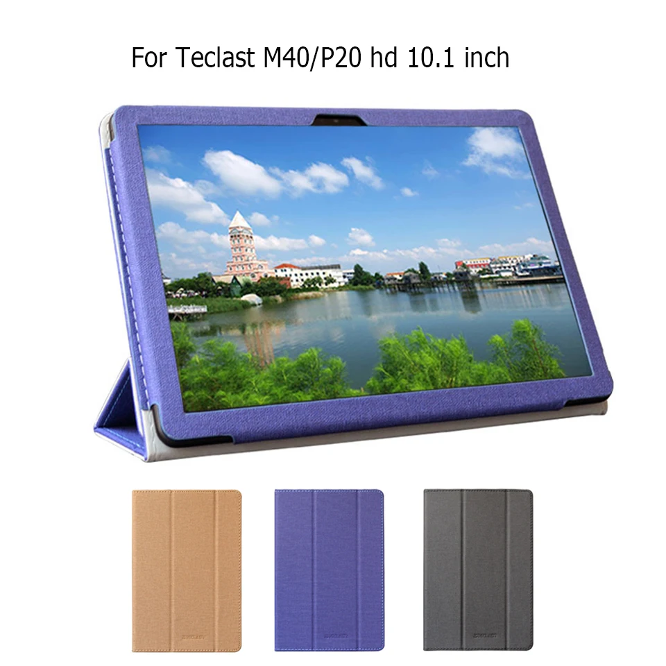 

For Teclast M40 Case Cover Funda P20 hd 10.1 inch Tablet Stand High Quality PU Leather Drop proof Protective Shell