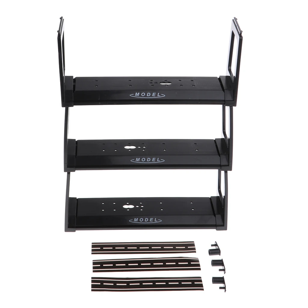 Пластиковая Полка для демонстрации модели игрушечного автомобиля детей