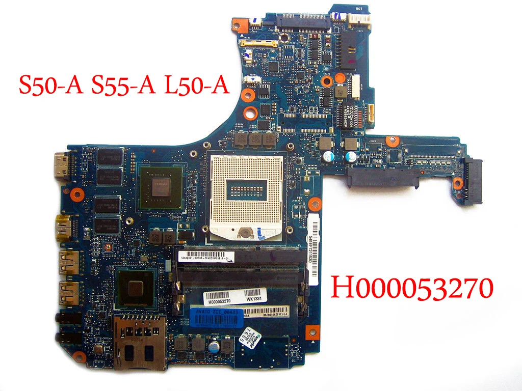 Материнская плата для ноутбука Toshiba S50 S50-A S55 S55-A L50 L50-A H000053270 полностью протестирована