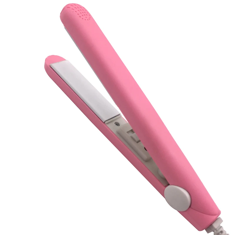

2017 New electronic ceramic quick hair straightener portable mini curly wet / dry hair straightener professional