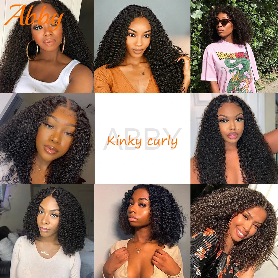 

30 32inches Curly U Part Human Hair Wigs Peruvian 180% Density Kinky Curly U part Glueless Wigs For Black Women Natural Color