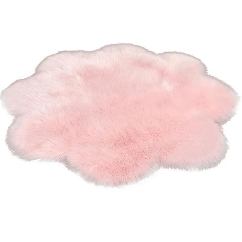 1 шт. противоскользящие мягкие из искусственной шерсти Крытый ковер овчины