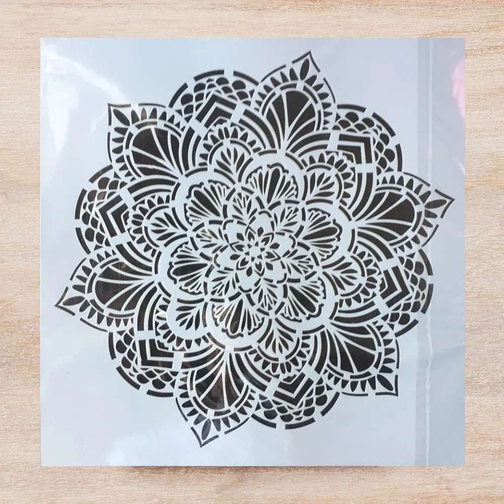 

30*30cm Big Mandala Multiple Layers Flower DIY Layering Stencils Painting Scrapbook Coloring Embossing Album Decorative Template
