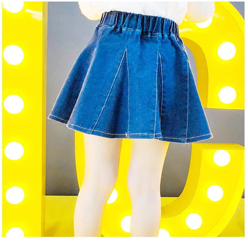 Женские юбки Весенняя Корейская джинсовая юбка для девочек 2020