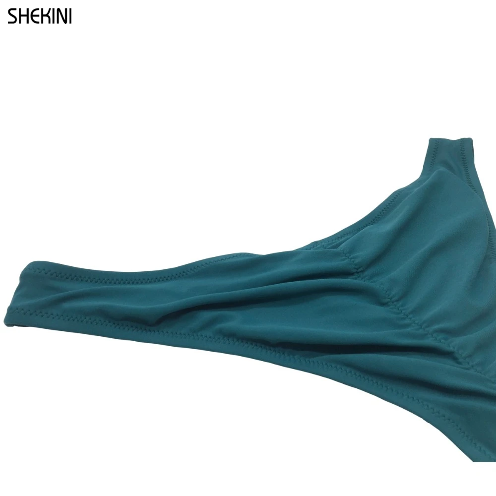 SHEKINI 2019 хипстерское бикини с рюшами сексуальные женские трусики для плавания