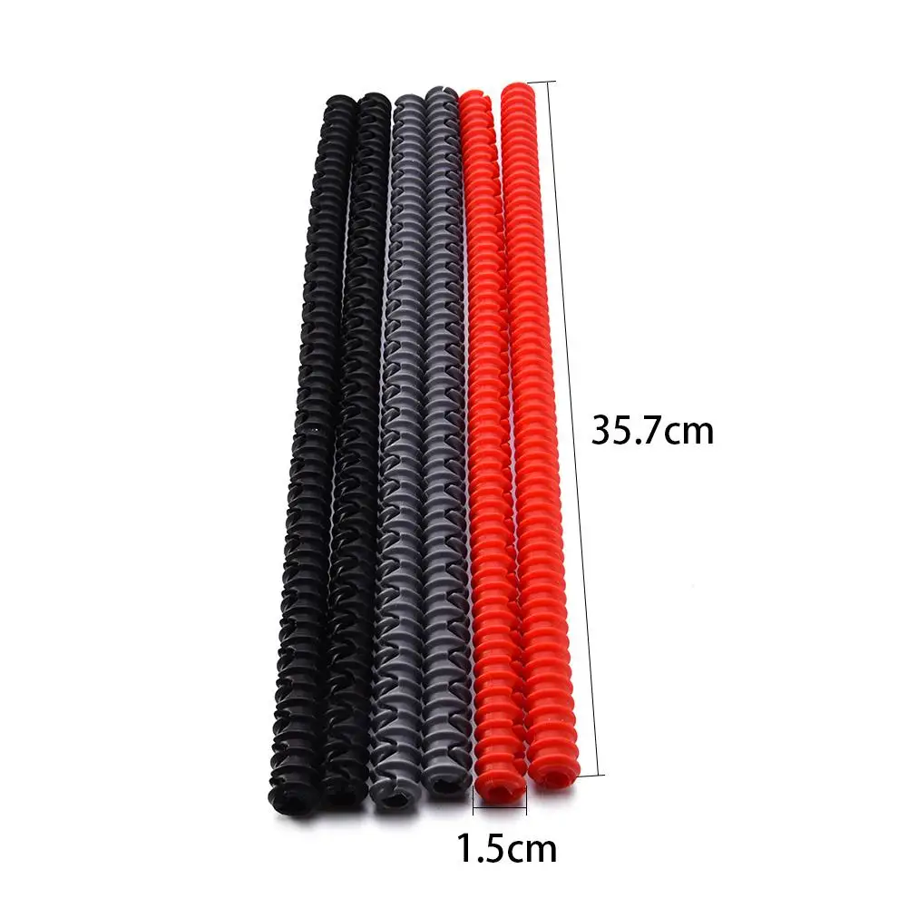 

Topselling Silicone Threaded Heat Resistant Oven Rack Edge Protector Guard Cover Oven Anti-Hot Bar Random Color