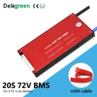 Аккумулятор Deligreen 20S, 30 А, 40 А, 50 А, 60 А, 72 в PCMPCBBMS для литиевых батарей 3,7 в, литий-ионный аккумулятор 18650 LiNCM для электровелосипеда