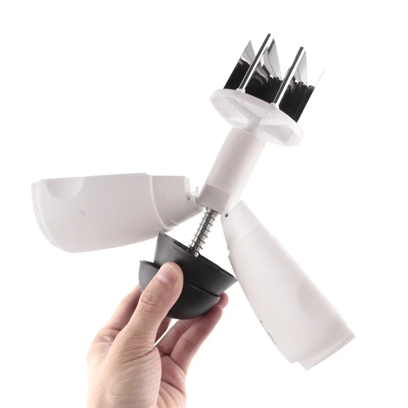 Пластиковый прозрачный Многофункциональный ручной измельчитель для фруктов и