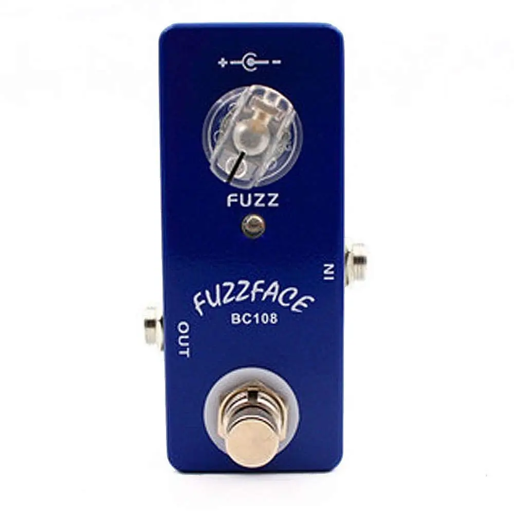 Педаль для гитарных эффектов MOSKY Fuzzface на основе Dunlop Silicon Fuzz эффекты гитары True Bypass