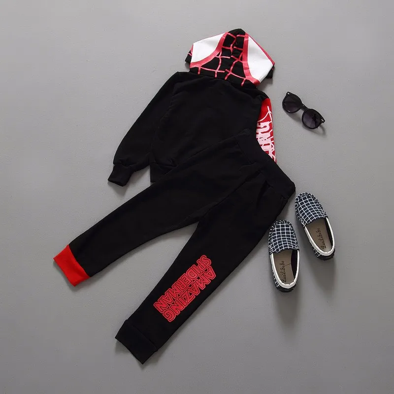 

Cartoon Children Boys Clothing Set Baby Boy Spider Man Sports Suits 2-6 Years Kids 2pcs Sets Spring Autumn Clothes Tracksuits