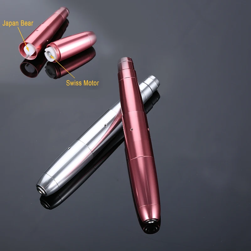 Роторная тату машинка ручка со спицами швейцарский мотор 12000R для перманентного