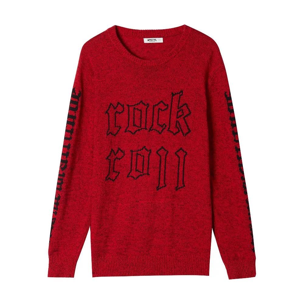 Metersbonwe новый бренд Однотонный свитер для мужчин 2019 осенняя мода вязанный Мужской