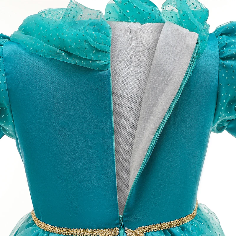 Платья принцессы Детское Сетчатое платье для девочек Детские вечерние костюмы