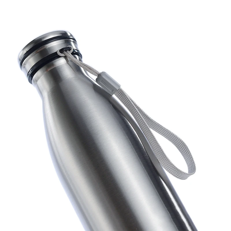 Одностенная бутылка для воды из нержавеющей стали 650/1000 мл новый стиль 2019