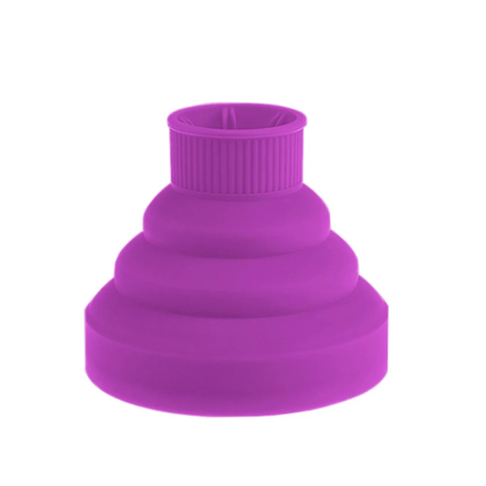

Foldable Blower Diffuser Cover Silicone Dryer Collapsible Hair Attachment Portable Travel Folding Universal