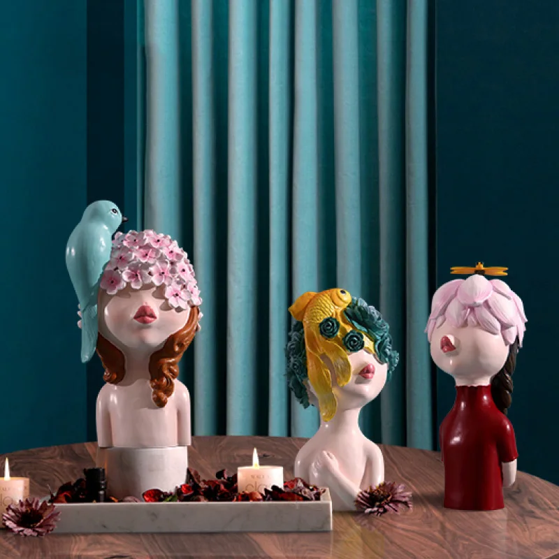 Креативный Сказочный Цветок мечты девушка символьное украшение скандинавский