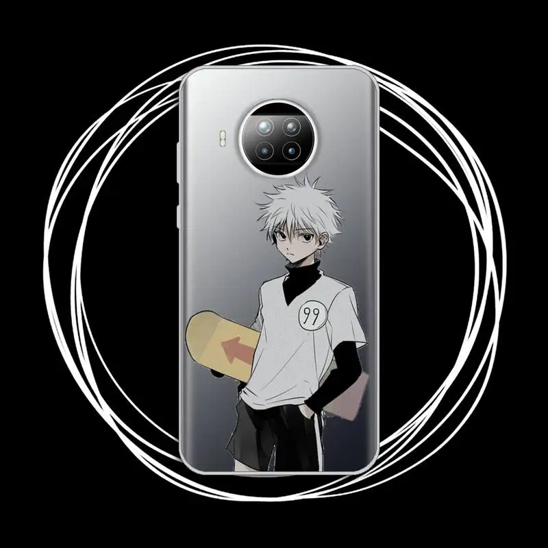 

Hunter x Hunter anime JAPAN Phone Case Transparent for Xiaomi mi Redmi note 10 t 8 9 pro lite 11 Samsung S 8 9 10 20