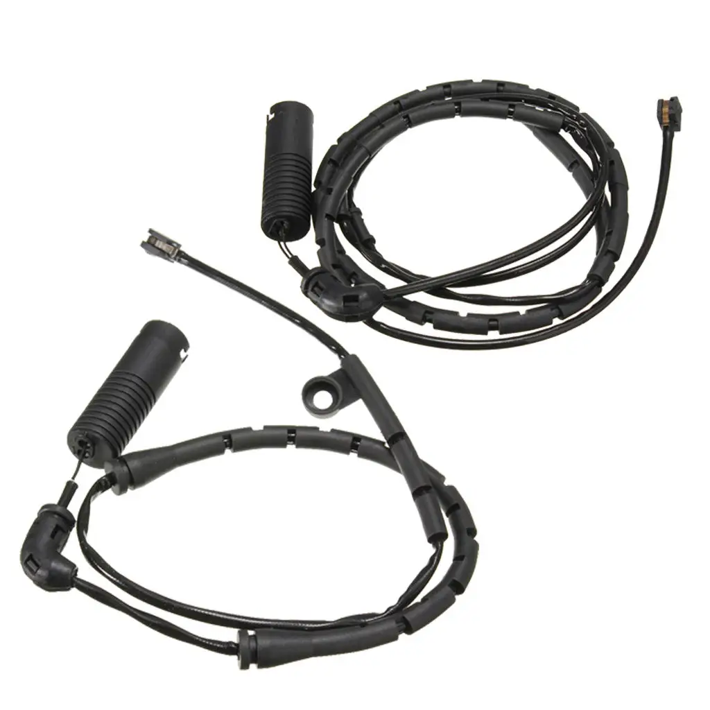 

Set of 2, Front + Rear Brake Pad Sensor Indicator Wire For BMW 3 Series E46 Z4 E85, Spare Replacement for Cars, Plastic