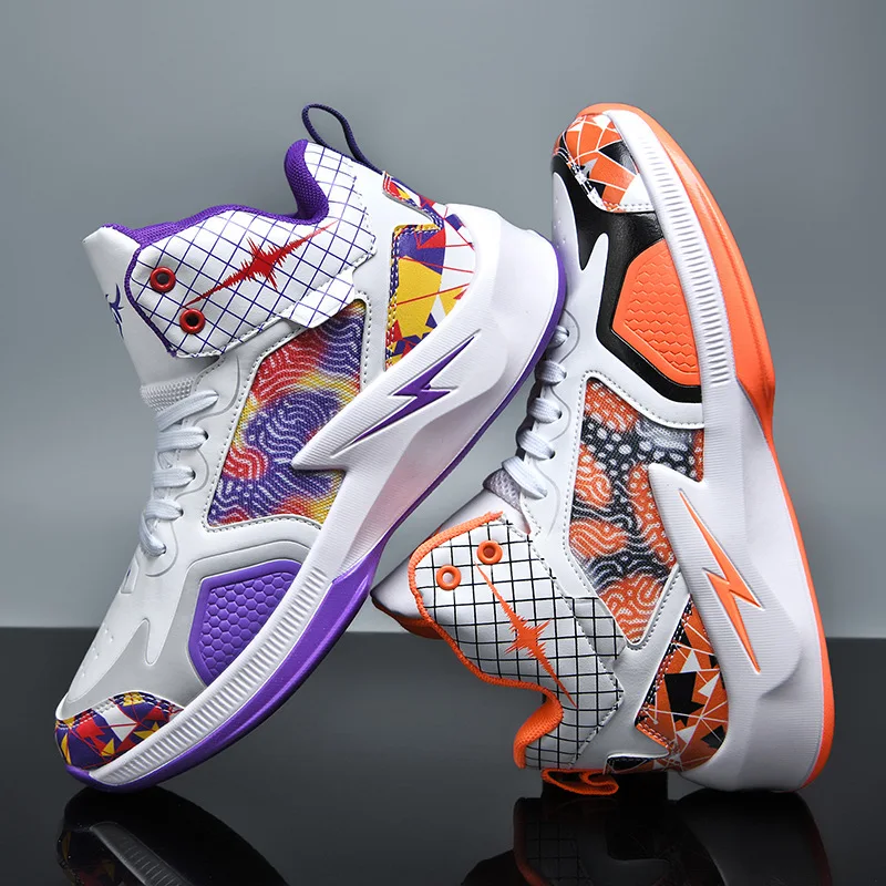 

High Top Sneakers Men Trendy Casuales Breathable Big Size 45 Basketball Sneakers High Quality Fashion Zapatillas Hombre 2021