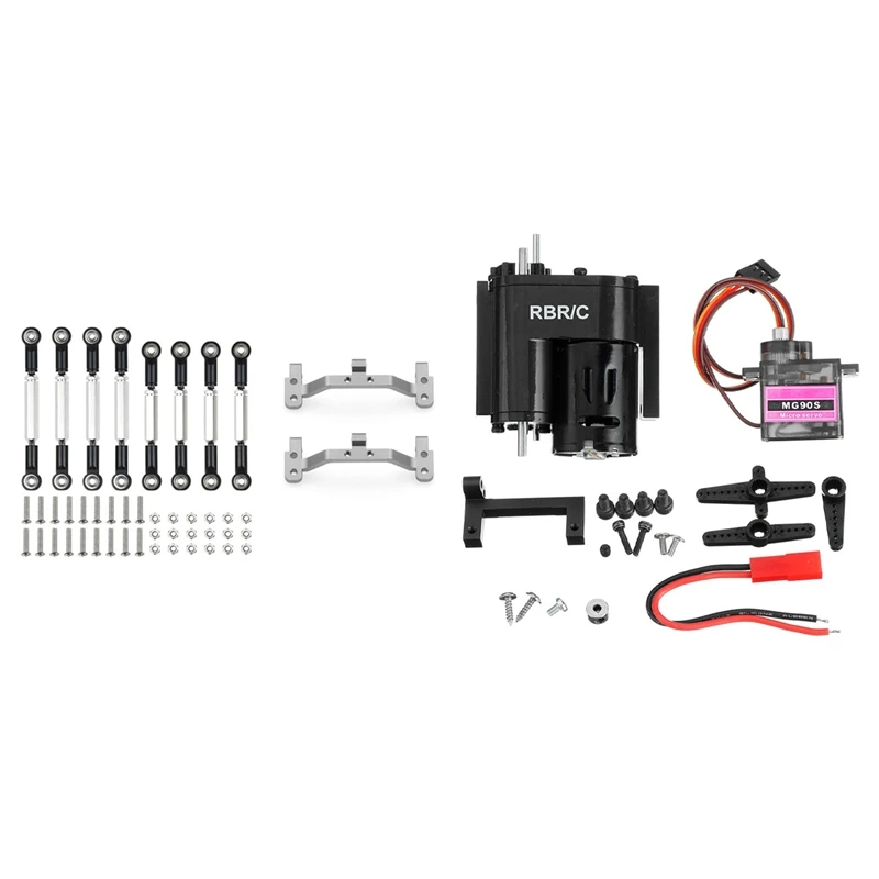 

For MN D90 D91 D96 D99S MN99S MN90 Metal Pull Rod Steering Link Rod & Metal 2 Speed Transmission Speed Change Gearbox