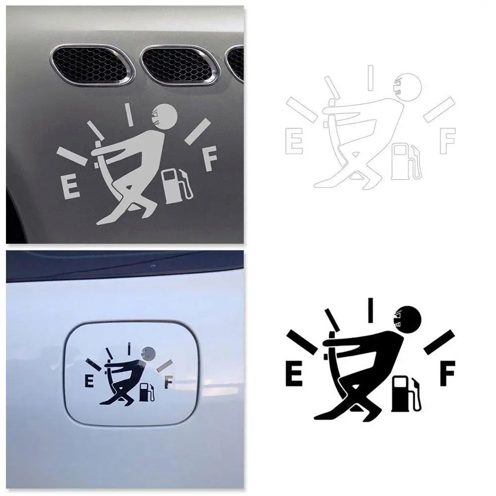 1 шт. забавная Автомобильная наклейка Натяжной топливный бак указатель полностью