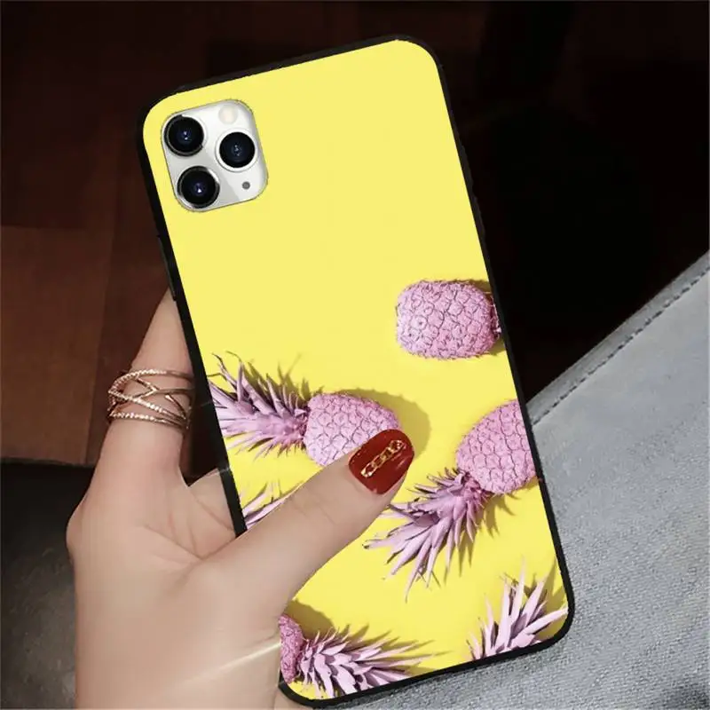 

Fruit pineapple pattern Phone Case for iPhone 11 12 mini pro XS MAX 8 7 6 6S Plus X 5S SE 2020 XR