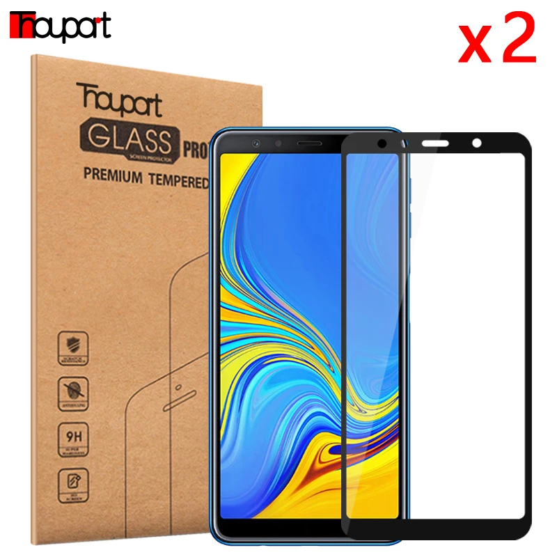 Полное стекло для Samsung Galaxy A7 2018 A70 Защита экрана 2017 закаленное A720 A710 A750 A 70|Защитные