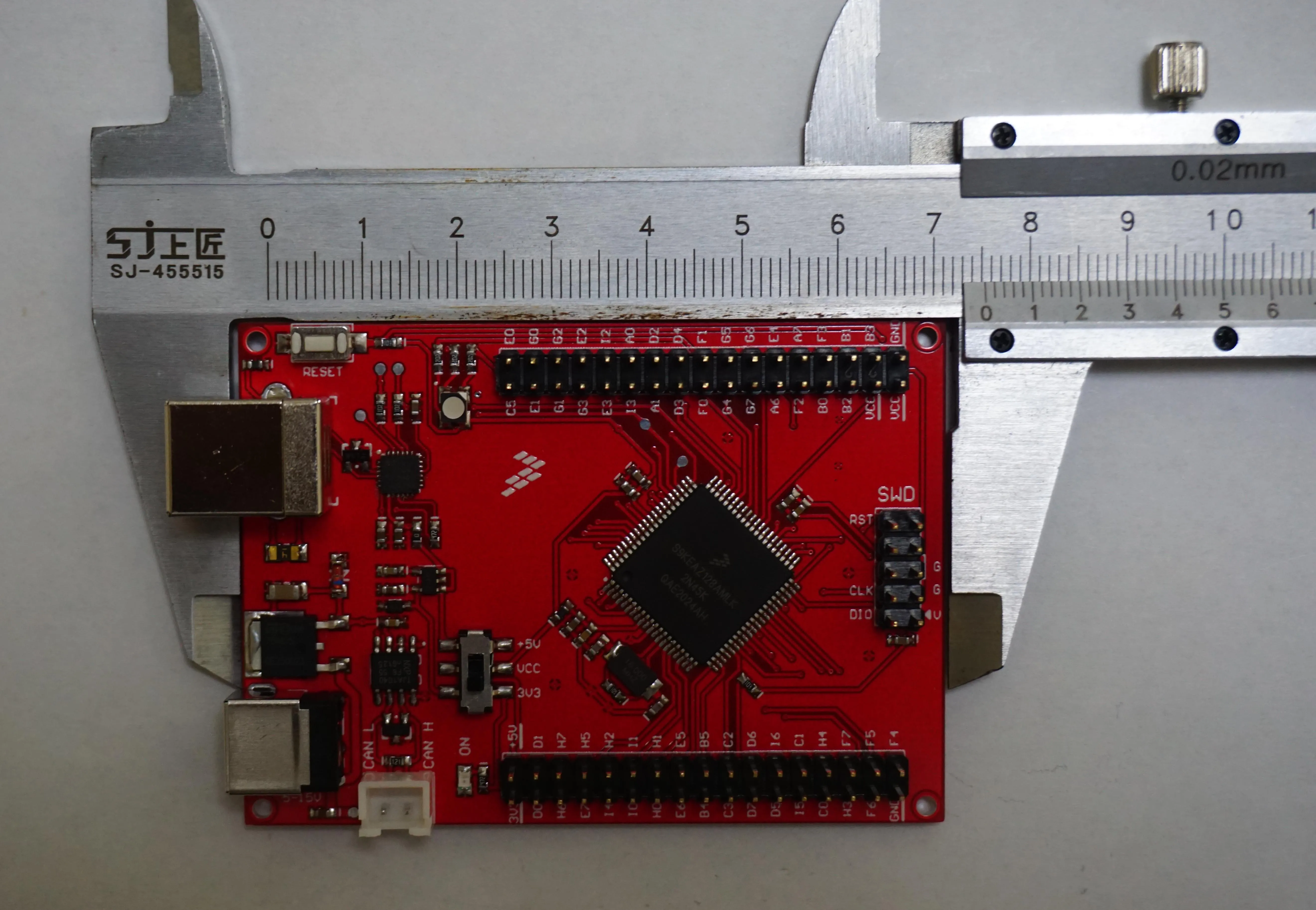 Макетная плата Kea128 S9keaz128 микрокомпьютер с одним чипом/Freescale/Arm 32-битный