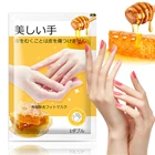 2 пары, отбеливающая маска для ног, с эффектом медовой кожи, для спа, увлажняющий, отшелушивающий для рук патчей