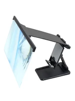 mobile phone screen amplifier magnifier 12inch hd 3d screen projector for smartphone mobile phone magnifying stand accessories