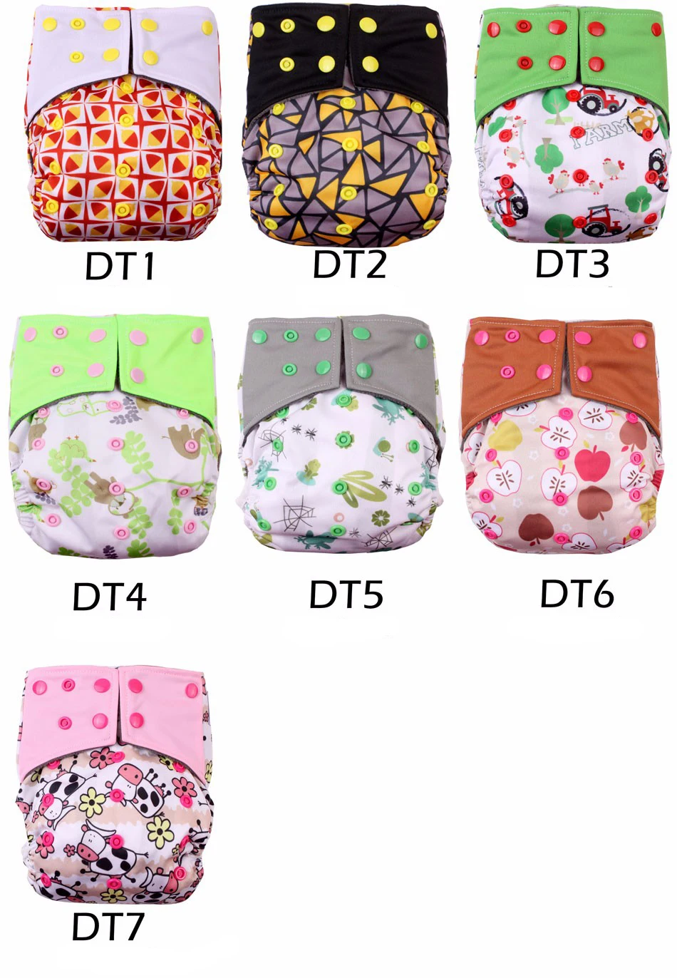 Wizinfant OS AIO & Pocket Diaper с пеньковой и угольной бамбуковой вставкой S M L регулируемые