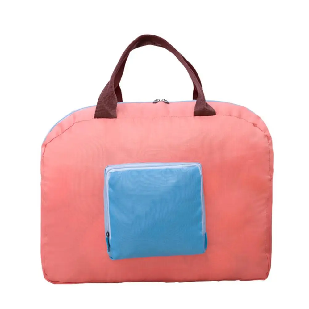 Удобная дорожная сумка для хранения модная Женская Складная цветная с