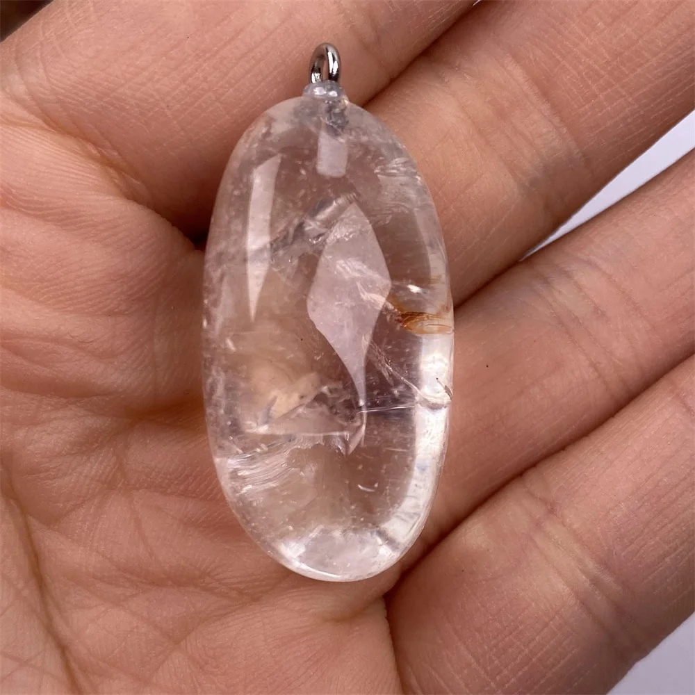 Подвеска из натурального полудрагоценного камня для изготовления ожерелий и