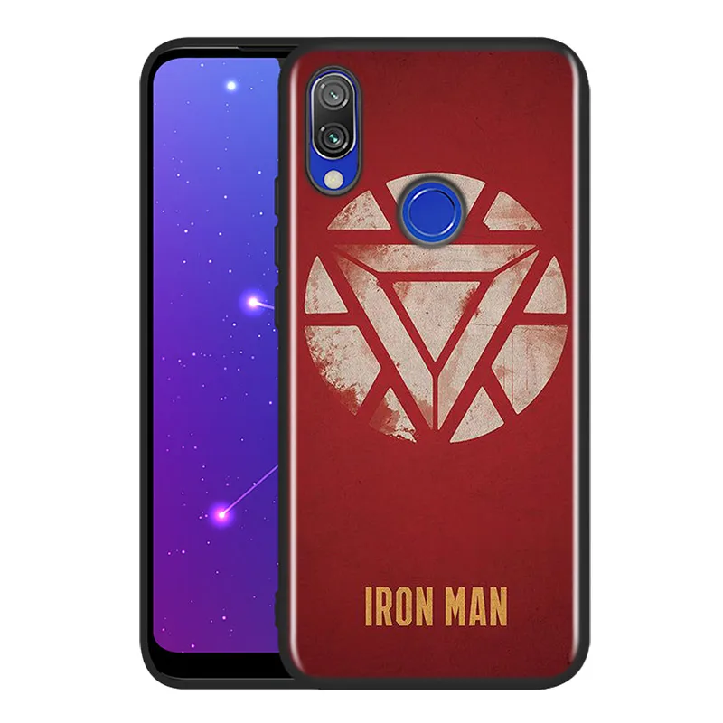 Silicone Cover Marvel Iron Man For Xiaomi Redmi 9 9T 9C 8 7 6 Pro 9AT 9A 8A 7A 6A S2 5 5A 4X GO Phone Case