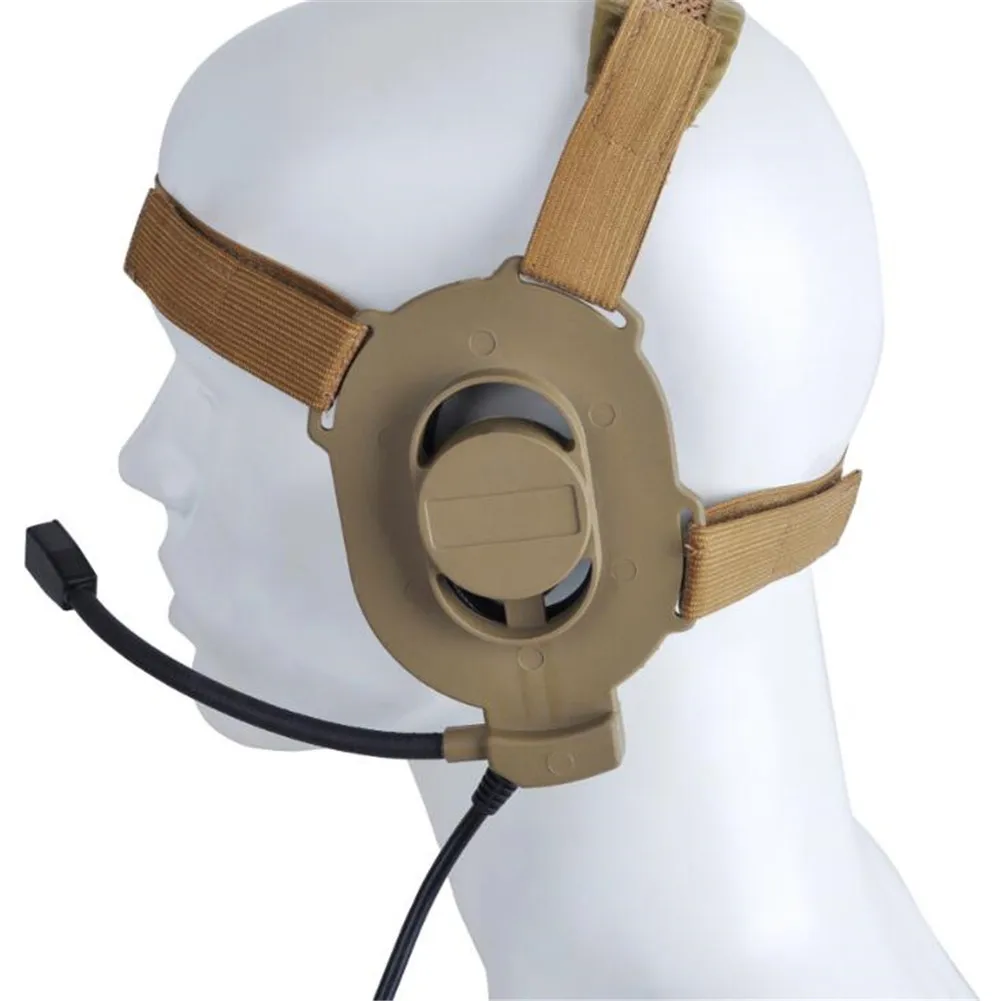 Регулируемая тактическая коммуникационная гарнитура Bowman Elite II односторонняя для