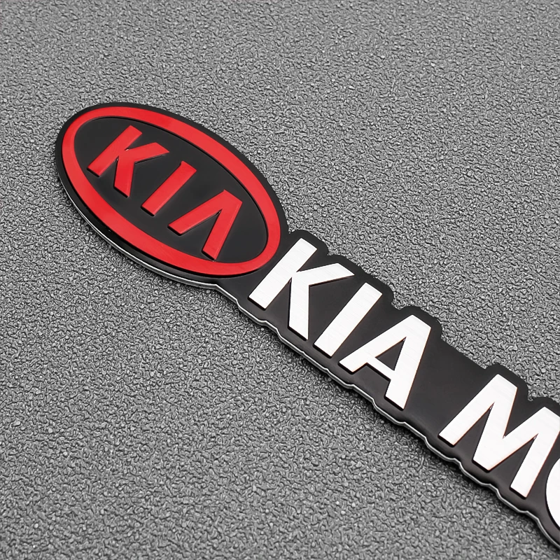 1 шт. 3D алюминиевая Автомобильная наклейка эмблема значок для Kia Sportage 3 4 QL Rio K2 Optima