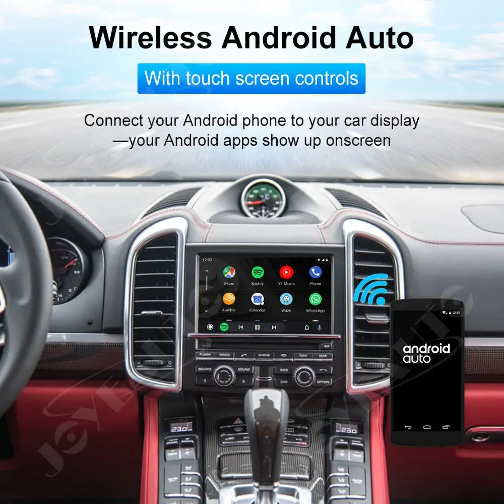 저렴한 JoyeAuto-무선 애플 카플레이, 포르쉐 카이엔 PCM 3.1 2011 2010 2013 2012 2014 2015 멀티미디어 TV 안드로이드 차량 미러 링크