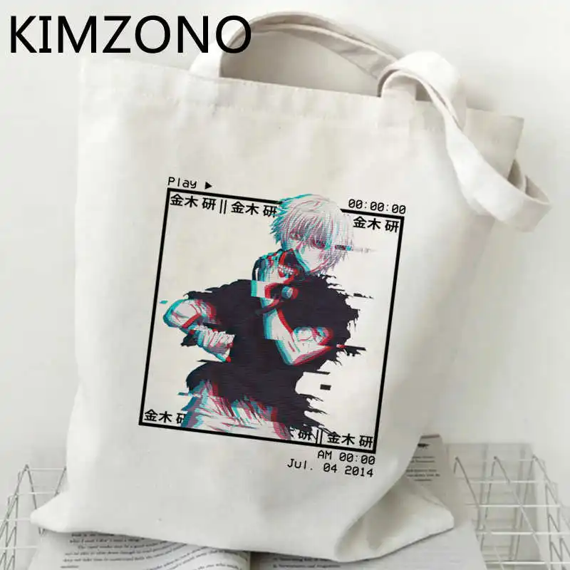 

Сумка для покупок «Токийский Гуль», Экологически чистая Складная Сумочка для покупок