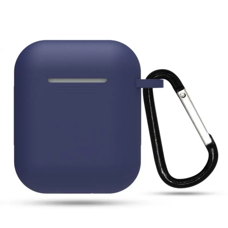 Мягкий силиконовый мини-чехол для Apple Airpods 1/2 противоударный чехол AirPods 2 2/1