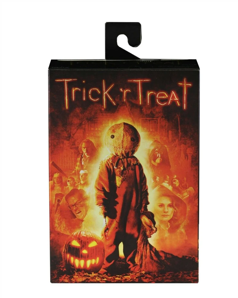 Trick R Treat Сэм одет в сумку и леденец Хэллоуин 2007 классический фильм NECA фигурка игрушка кукла подарок на Рождество