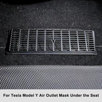 2pcs car air conditioner outlet cover for tesla model 3 y 2015 2021 air vent duct outlet shell dustproof protect covers